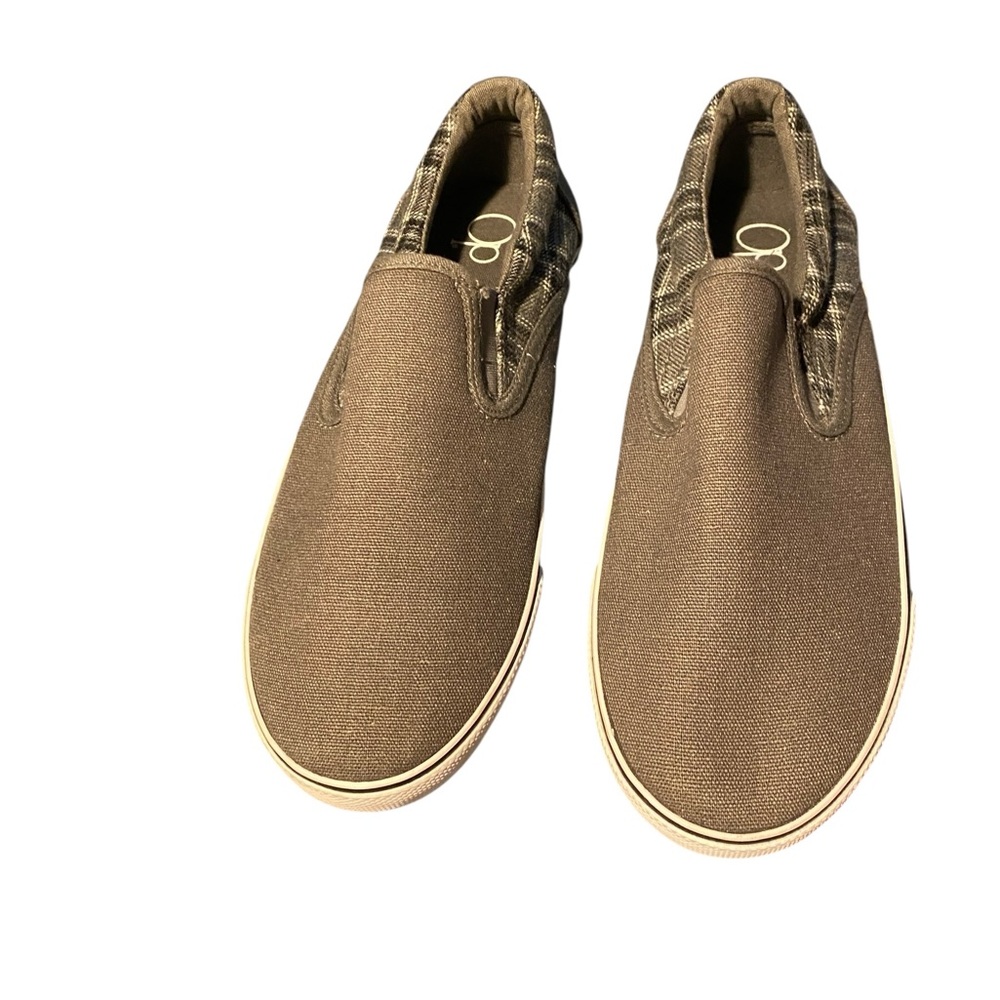 OP Men's Tan Slip-On Loafers
